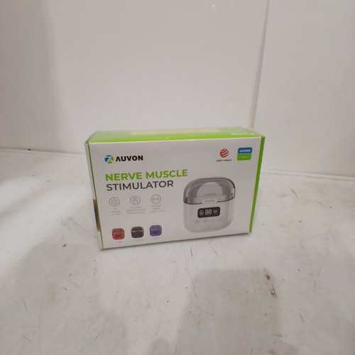 3PC AUVON WIRELESS TENS NERVE AND MUSCLE STIMULATOR WITH PADS - 2'' X 3''/24 MODES - WHITE/BLACK (MODEL : T24AB3) image 2