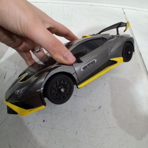 PENDY REMOTE CONTROL LAMBORGHINI HURACAN STO RC CAR - GREY / YELLOW (MODEL: PY-1804A) image 6