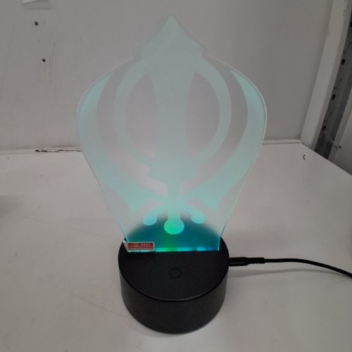 3D RGB LED LAMP WITH TOUCH AND REMOTE CONTROLS - KHANDA image 2