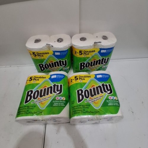 8PK (4 2PK) BOUNTY SELECT-A-SIZE DOUBLES PLUS PAPER TOWELS - WHITE image 2