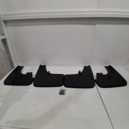 4PK APREMIUM MUD FLAP SPLASH GUARD KIT WITH HARDWARE FOR 2015-2020 FORD F-150 - BLACK image 2