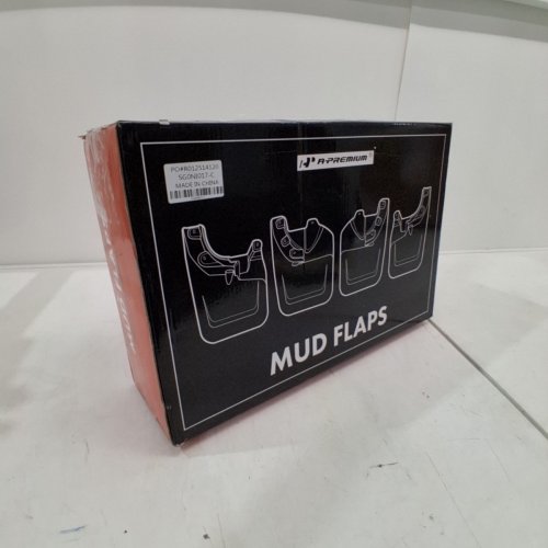 4PK APREMIUM MUD FLAP SPLASH GUARD KIT WITH HARDWARE FOR 2015-2020 FORD F-150 - BLACK image 4