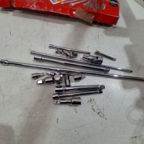 18PC CRAFTSMAN ACCESSORY DRIVE TOOL SET - 1/4", 3/8" & 1/2" DRIVE image 2