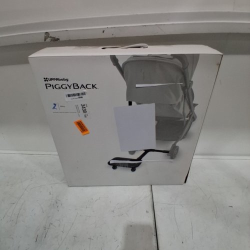 UPPABABY PIGGYBACK RIDE-ALONG BOARD FOR MINU - STAND AND STROLL ATTACHMENT - BLACK/GREY image 4