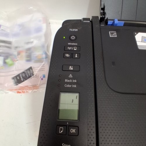 CANON PIXMA WIRELESS ALL-IN-ONE COLOUR PRINTER - BLACK (MODEL: TS3720) image 2