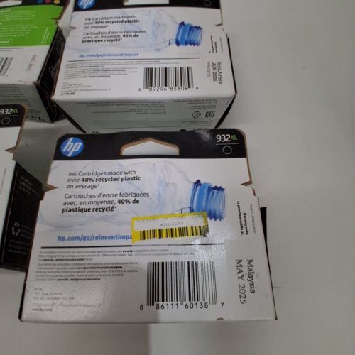 4 *EXPIRED* ASSORTED HP INK CARTRIDGE PACKS AND BOTTLES - 932XL, 935, 952 - BLACK, CYAN, MAGENTA, YELLOW image 2