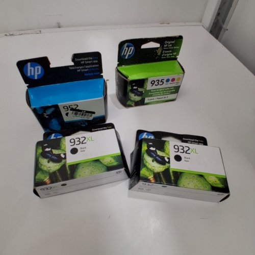 4 *EXPIRED* ASSORTED HP INK CARTRIDGE PACKS AND BOTTLES - 932XL, 935, 952 - BLACK, CYAN, MAGENTA, YELLOW image 5