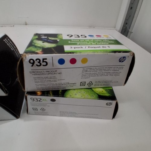 4 *EXPIRED* ASSORTED HP INK CARTRIDGE PACKS AND BOTTLES - 932XL, 935, 952 - BLACK, CYAN, MAGENTA, YELLOW image 6