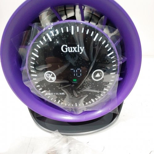 GUXLY DESKTOP WHISPER-QUIET CIRCULATING FAN - PURPLE (MODEL: DS311) image 2