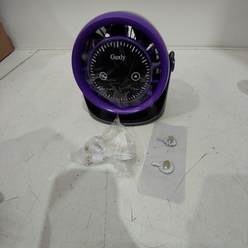 GUXLY DESKTOP WHISPER-QUIET CIRCULATING FAN - PURPLE (MODEL: DS311) image 4