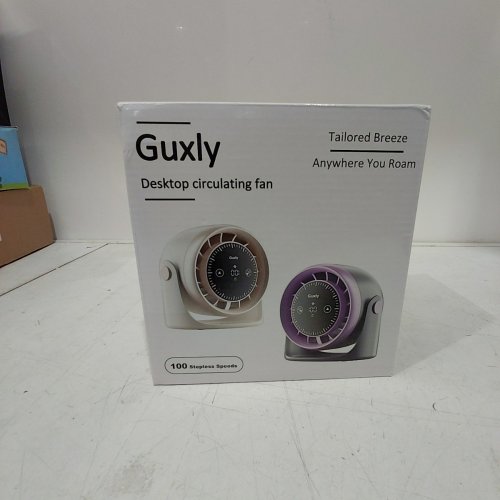 GUXLY DESKTOP WHISPER-QUIET CIRCULATING FAN - PURPLE (MODEL: DS311) image 5