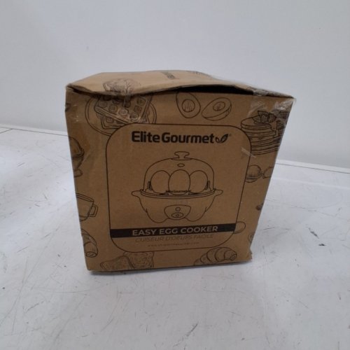 ELITE GOURMET BY MAXI-MATIC EASY EGG COOKER COOKS UP TO 7 EGGS - BLACK (MODEL: EGC-007 A-Z) image 4