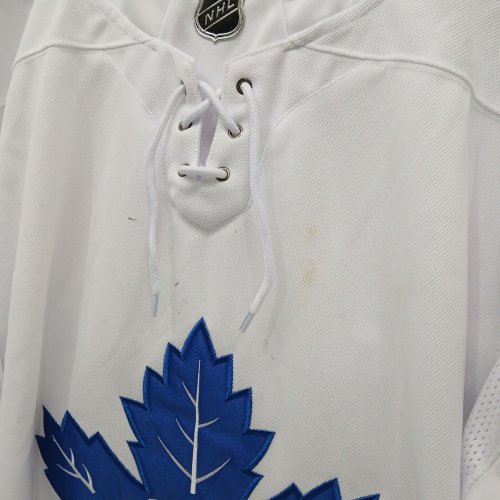 UNISEX ADULTS FANATICS NHL OFFICIAL TORONTO MAPLE LEAFS HOCKEY JERSEY - 56 - WHITE /NAVY image 3