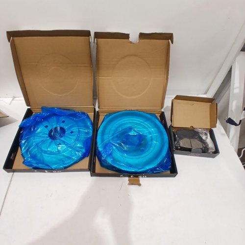 CMX BRAKES REAR BRAKE KIT (REAR ROTORS AND BRAKE PADS) - FITS DODGE - (MODEL: 8-780623/TEC-1719) image 2