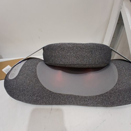 3-IN-1 MULTI-FUNCTION SHIATSU MASSAGE PILLOW - GREY image 2
