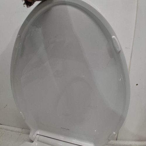 KOHLER ELONGATED TOILET SEAT (18 5/8")(WHITE) image 3