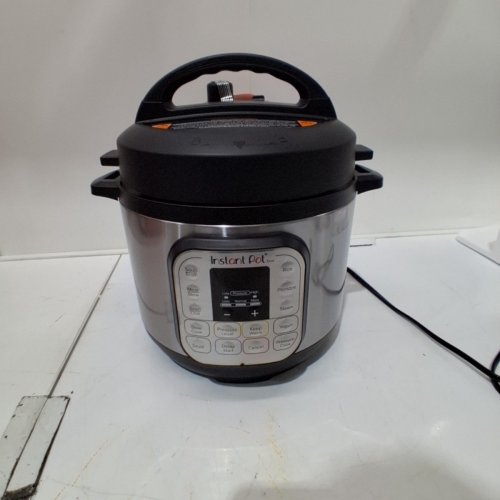 INSTANT POT DUO MINI 7-IN-1 PROGRAMMABLE PRESSURE COOKER - 3QT. CAPACITY - BLACK/STAINLESS STEEL (MODEL: ‎DUO MINI V5) image 4