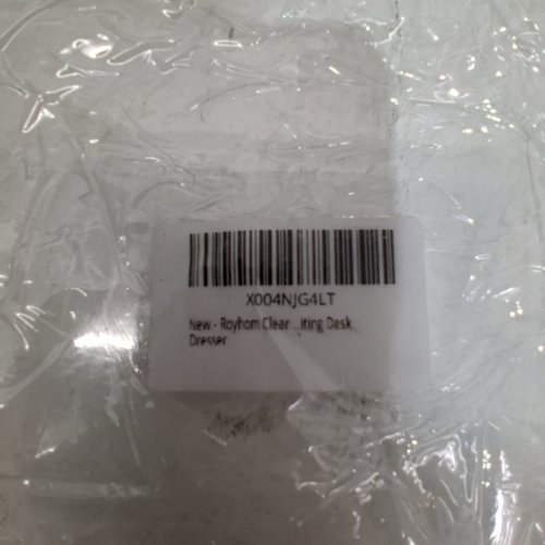 ROYHOM PLASTIC TABLE COVER PROTECTOR - 60" X 16" - CLEAR image 3