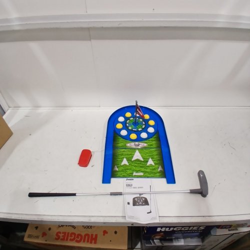 FRANKLIN SPORTS SPIN N PUTT GOLF SET GAME - 13.75" X 21.5" X 2" image 2