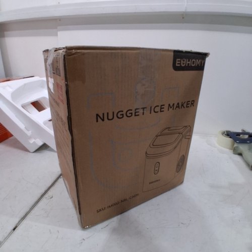 EUHOMY COUNTERTOP NUGGET ICE MAKER - MAKES 34LBS IN A DAY - BLACK (MODEL: IM-12S / IM002-NBL-CAEH) image 5