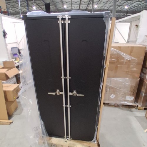 4PC TRINITY PRO HEAVY DUTY GARAGE CABINET SET - BLACK (MODEL: TSNPBK-0614) image 3