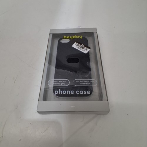 HEYDAY SILICONE CASE FOR IPHONE 7/8/SE (2ND/3RD GEN) - BLACK image 2