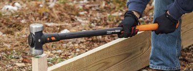 FISKARS ISOCORE SLEDGE HAMMER - 10 LBS - 36" - ORANGE/BLACK (MODEL: 750620-1001) image 2
