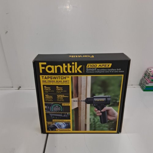FANTTIK APEX CORDLESS BRUSHLESS ELECTRIC DRILL - BLACK (MODEL: Z100) image 5