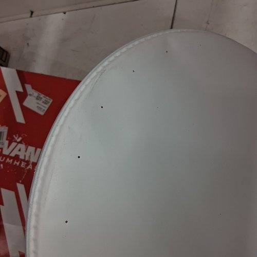 2PC EVANS DRUM HEADS HD DRY COATED DRUMHEAD STANDARD TOMPACK - 12"/ 16" - WHITE - (MODEL: ETP-HDD-S) image 5