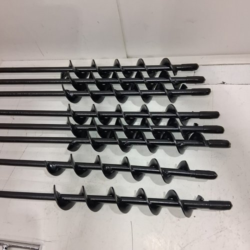 8PK SPIRAL GROUND ANCHORS - BLACK - (MODEL: YLY-MG-13-5) image 3