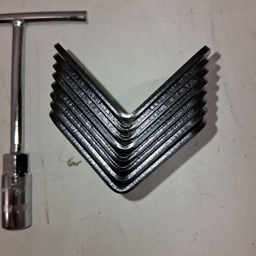 8PK SPIRAL GROUND ANCHORS - BLACK - (MODEL: YLY-MG-13-5) image 4