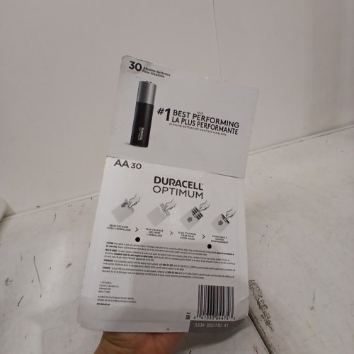 30PK DURACELL OPTIMUM LONG LASTING AA BATTERIES image 3