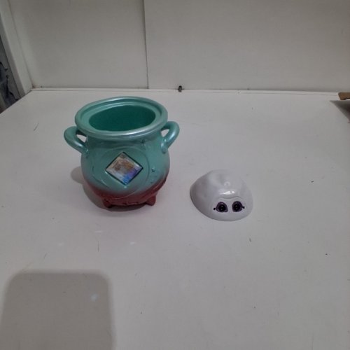 MAGIC MIXIES MIXLING POT DECORATIVE ORNAMENT - TEAL/RED image 4