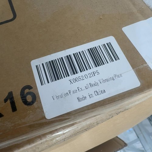 MINI VIBRATION PLATE WITH BANDS - 400 LBS MAX WEIGHT - BLACK (MODEL: 550) image 3