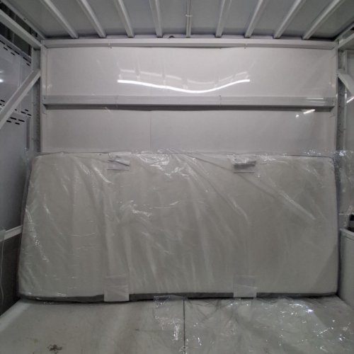 MEMORY FOAM MATTRESS - 5"-THICK - SMALL SINGLE - WHITE/GREY image 4
