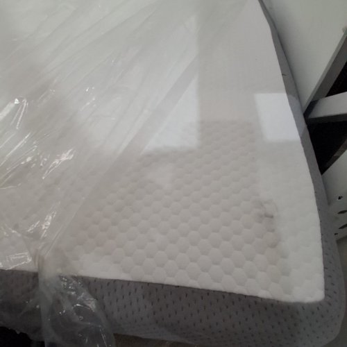 MEMORY FOAM MATTRESS - 5"-THICK - SMALL SINGLE - WHITE/GREY image 5