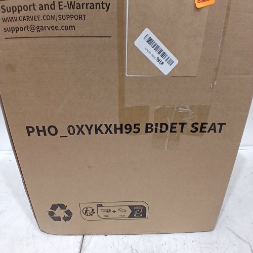 GARVEE BIDET ROUND TOILET SEAT WITH ADJUSTABLE SPRAY PRESSURE - WHITE (MODEL: PHO_0XYKXH95) image 2