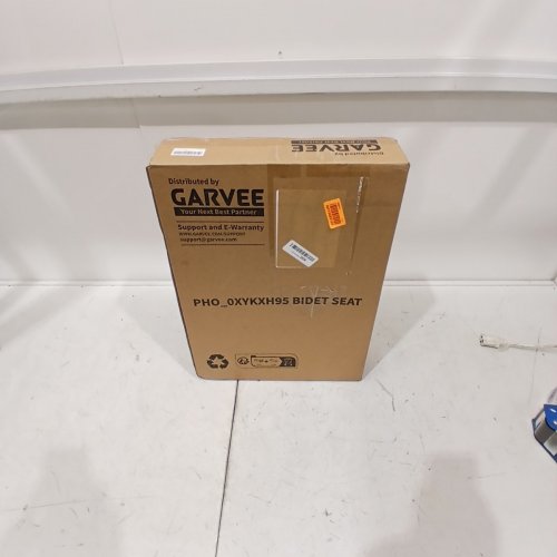 GARVEE BIDET ROUND TOILET SEAT WITH ADJUSTABLE SPRAY PRESSURE - WHITE (MODEL: PHO_0XYKXH95) image 3