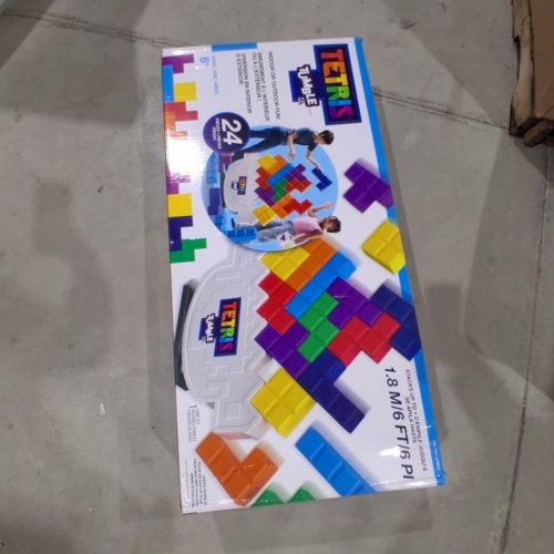 23PC TETRIS TUMBLE XL INDOOR /OUTDOOR GAME - UP TO 6FT - MULTICOLOUR image 4