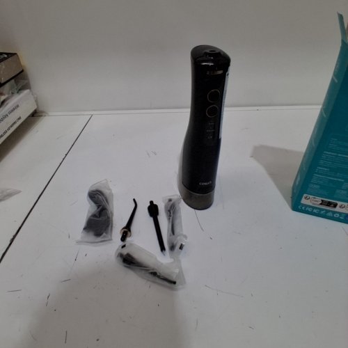 6PC COSLUS PORTABLE WATER TEETH FLOSSER - 300 ML - BLACK image 5