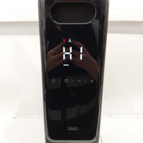 DREO ELECTRIC OIL-FILLED RADIATOR HEATER WITH REMOTE CONTROL - 1500W - DARK GREY (MODEL: DR-HSH010) image 2