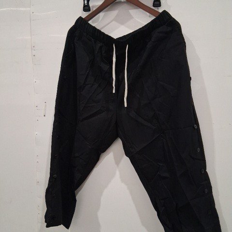 MEN'S DRAWSTRING PANTS - SIZE XXL - BLACK image 2