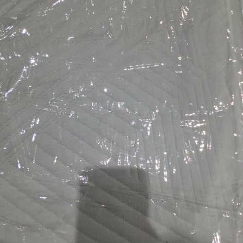 TWIN TRI-FOLD MATTRESS - 4" - WHITE AND BLUE image 3