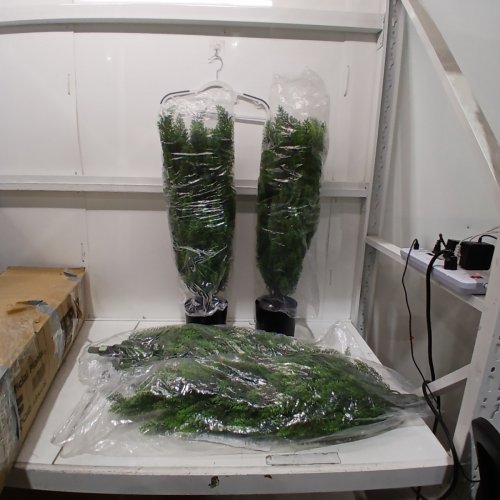 2PK VITALISMO ARTIFICIAL TOPIARY CEDAR TREES - 5FT - GREEN/BLACK (MODEL: POIE-135JJS) image 2