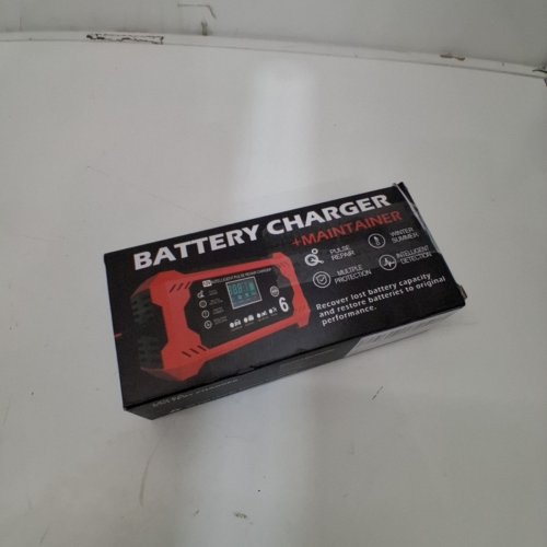 COREBOX 12V CAR BATTERY CHARGER & MAINTAINER - RED/BLACK (MODEL: H-6CS) image 5