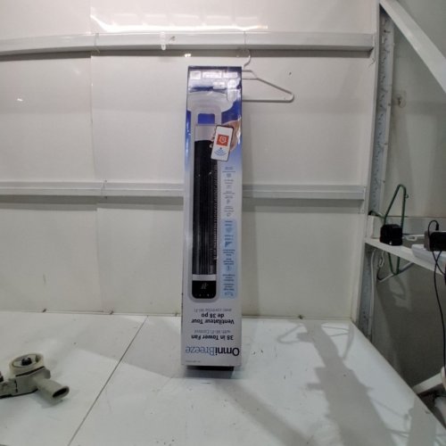 OMNIBREEZE INTERNAL OSCILLATION AND WI-FI 5 SPEEDS 4 BREEZE MODES SMART CONTROLTOWER FAN - 38" - WHITE (MODEL: DC2313R-G) image 6