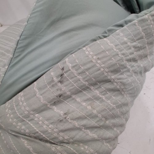 3PC BETTER HOMES & GARDENS COMFORTER SET - DOUBLE/QUEEN - SAGE GREEN image 6