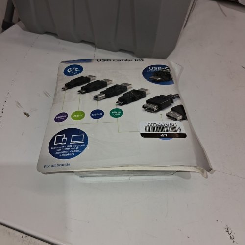 PHILIPS 5-IN-1 UNIVERSAL USB CABLE KIT WITH ADAPTERS (MODEL: SWU8002N/27) image 3
