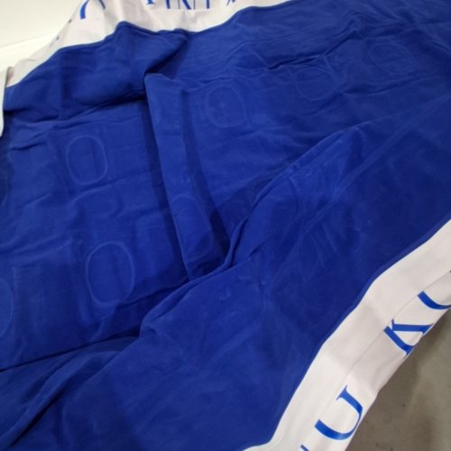KING KOIL LUXURY AIR MATTRESS WITH BUILT-IN PUMP DURABLE WATERPROOF - 20" - TWIN - BLUE/BEIGE image 4
