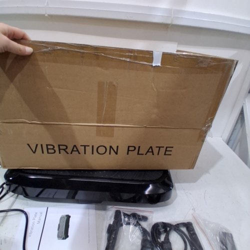 TAEVNO BLUETOOTH VIBRATION PLATE EXERCISE MACHINE - 450LB CAPACITY - WITH REMOTE - BLACK image 5